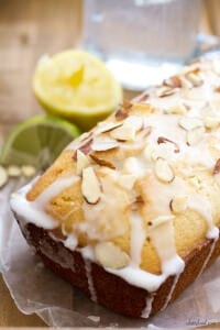 Citrus Almond Loaf Cake | A Latte Food