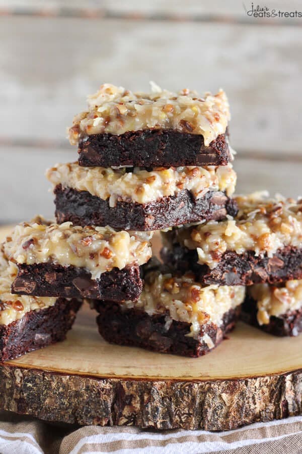 Pyramid German Chocolate Brownies 