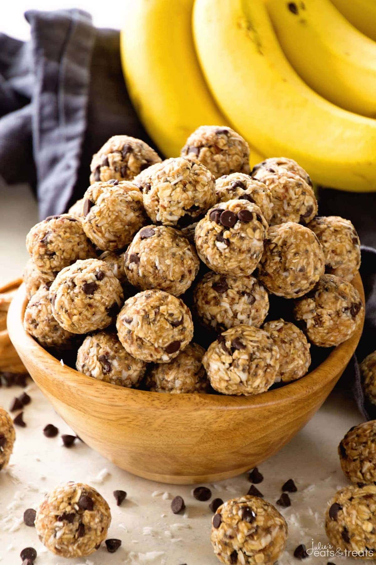 Choco Banana Energy Balls | Beanstalk Mums 