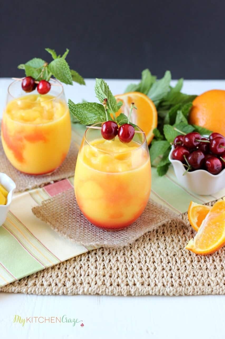 Tropical Slushie ~ mykitchencraze.com