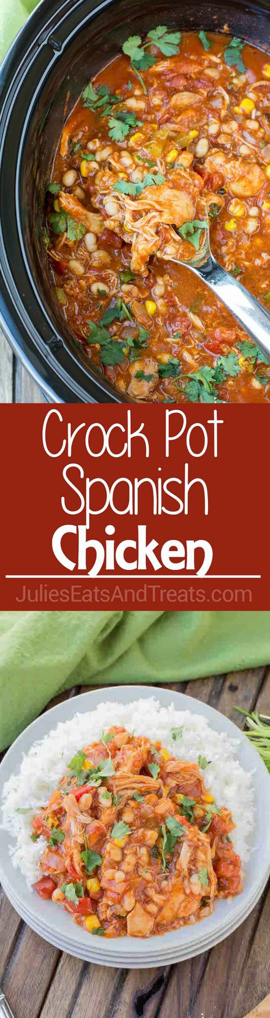 Crock Pot Spanish Chicken Julie's Eats & Treats