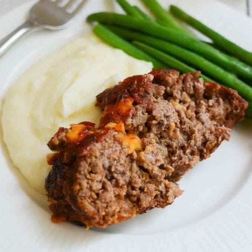 Cheesy Meatloaf Julie S Eats Treats