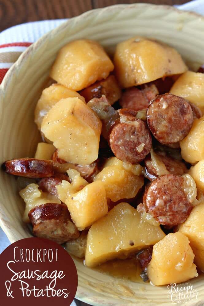 Crock Pot Sausage and Potatoes