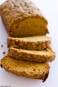 Classic Pumpkin Streusel Bread by A Latte Food