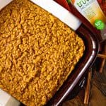 Baked Pumpkin Oatmeal ~ This Easy, Make-Ahead Baked Oatmeal is the Perfect Breakfast for Busy Mornings! Filled with Pumpkin, Oats and Spices to Fill You Up!