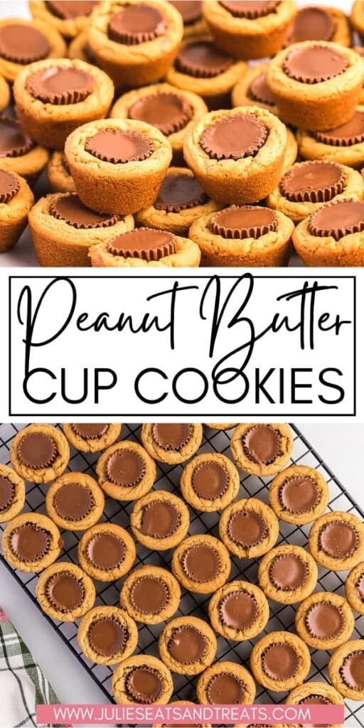 Peanut Butter Cup Cookies JET Pin Image