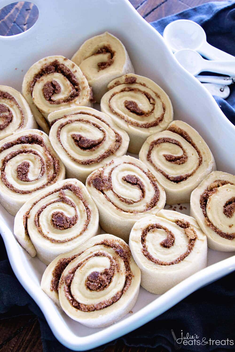 Sugar Cookie Easy Cinnamon Rolls ~ Soft, Fluffy Cinnamon Rolls Flavored with Sugar Cookie Coffee Creamer! These Will Be a Hit at your Breakfast Table!