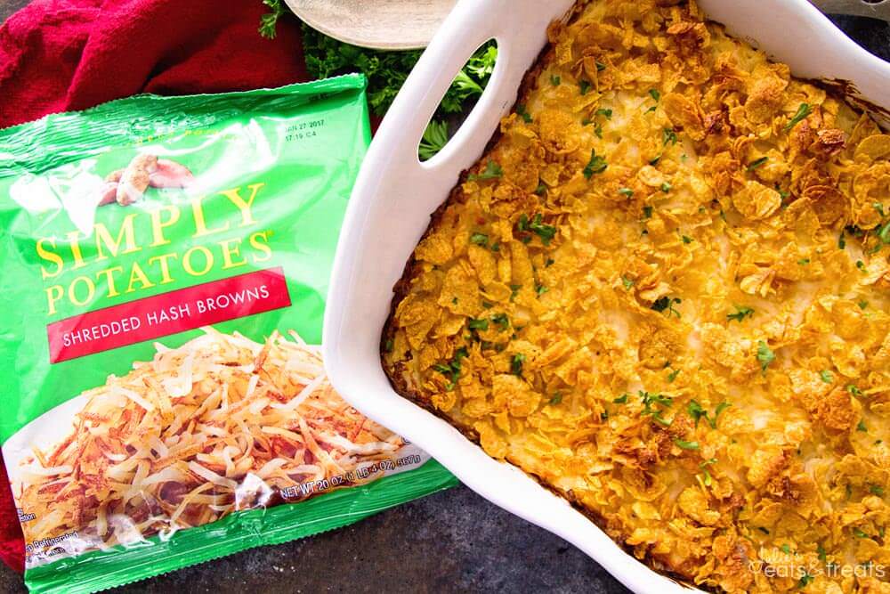 Cheesy Hash Brown Chicken Casserole-image