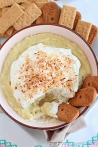 Coconut Cream Pie Dip from Celebrating Sweets
