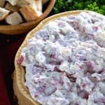 Corned Beef Bagel Dip ~ Quick and Easy Dip Perfect for Entertaining! Easy Appetizer to Serve When Hosting Your Next Party!