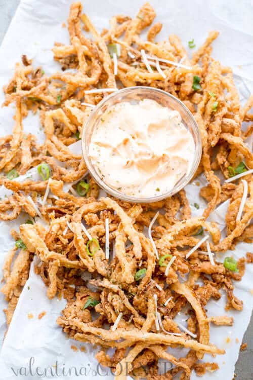 Fried Onion Strings