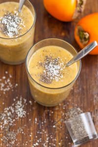 Persimmon Banana Breakfast Smoothie