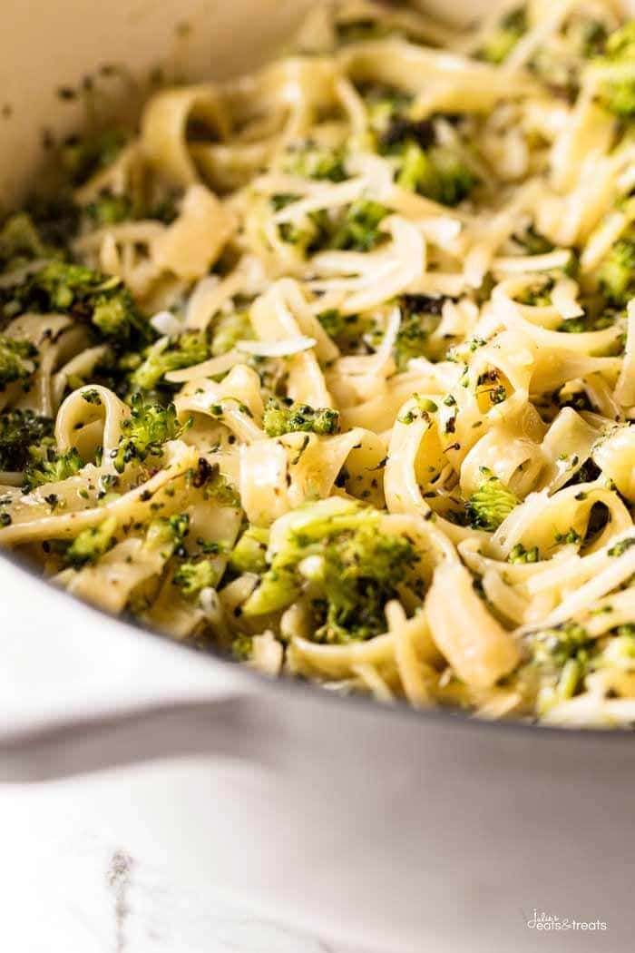 Roasted Broccoli Alfredo