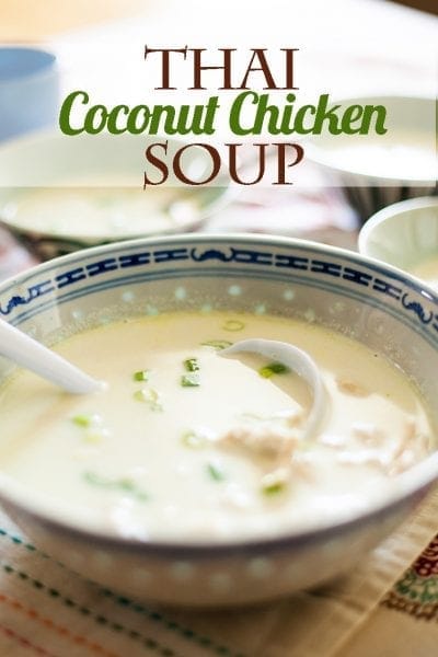 Get this recipe for Thai Coconut Chicken Soup on Ice Cream and Inspiration