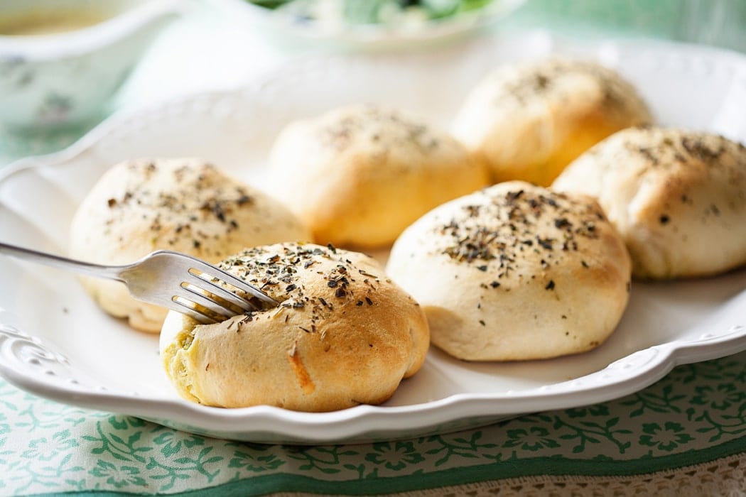 Chicken Pesto Pillows. Wrap up chicken, pesto, and mozzarella with a flaky croissant for this impressive main dish.