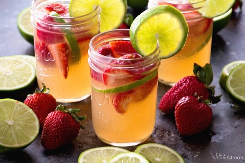 Strawberry Limeade Sangria