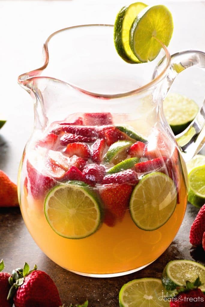 Strawberry Limeade Sangria