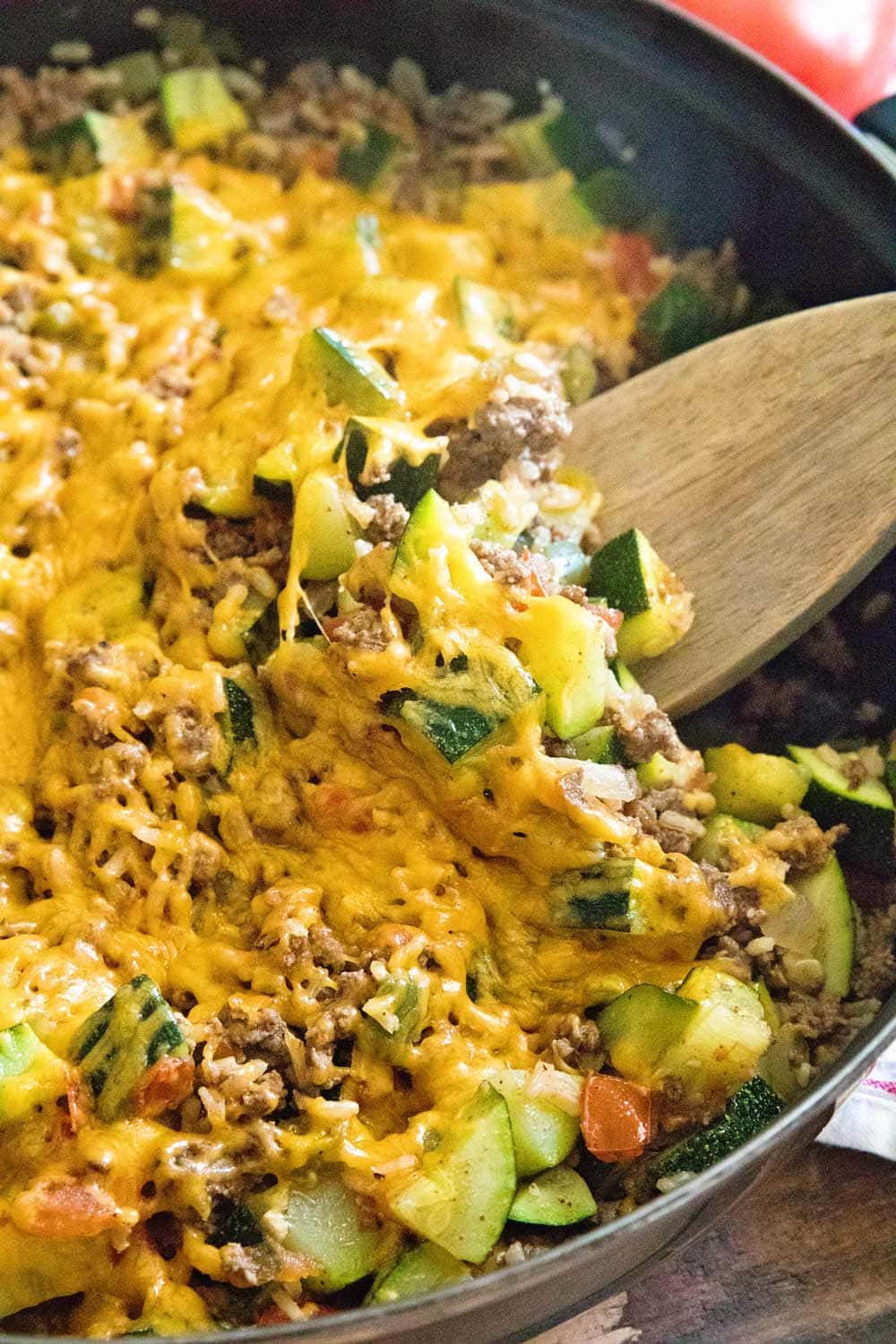 Hamburger and Zucchini Skillet Julie's Eats & Treats