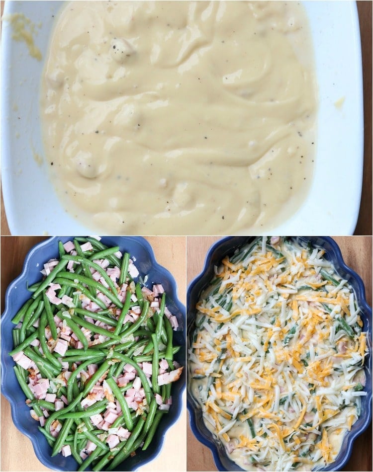 Your favorite green bean casserole turned into a main dish! 