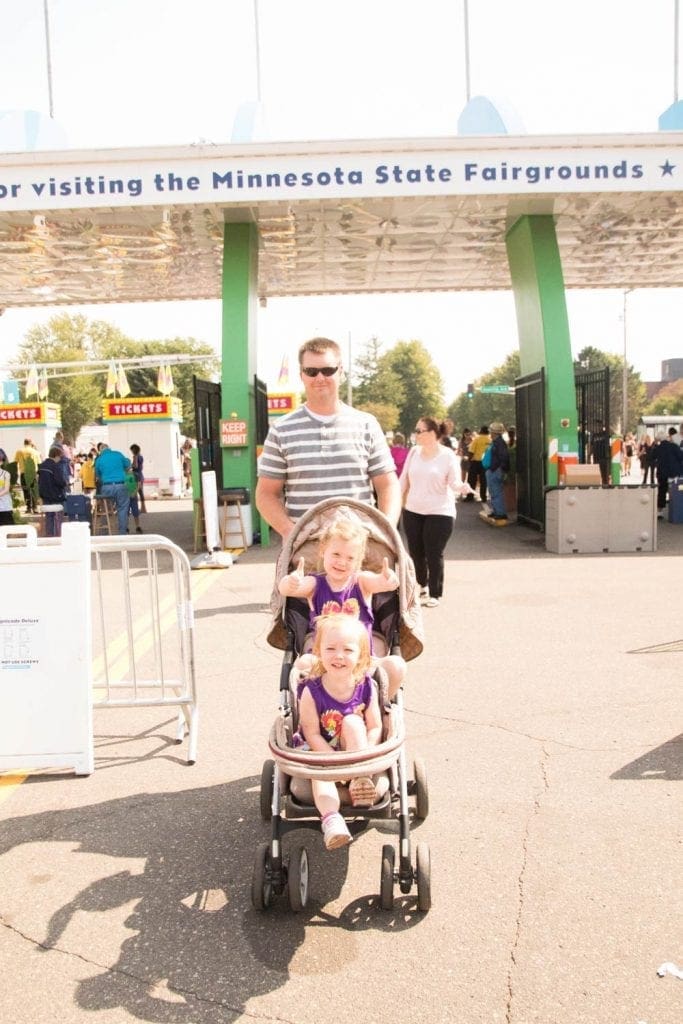 The family at the Minnesota State Fair!