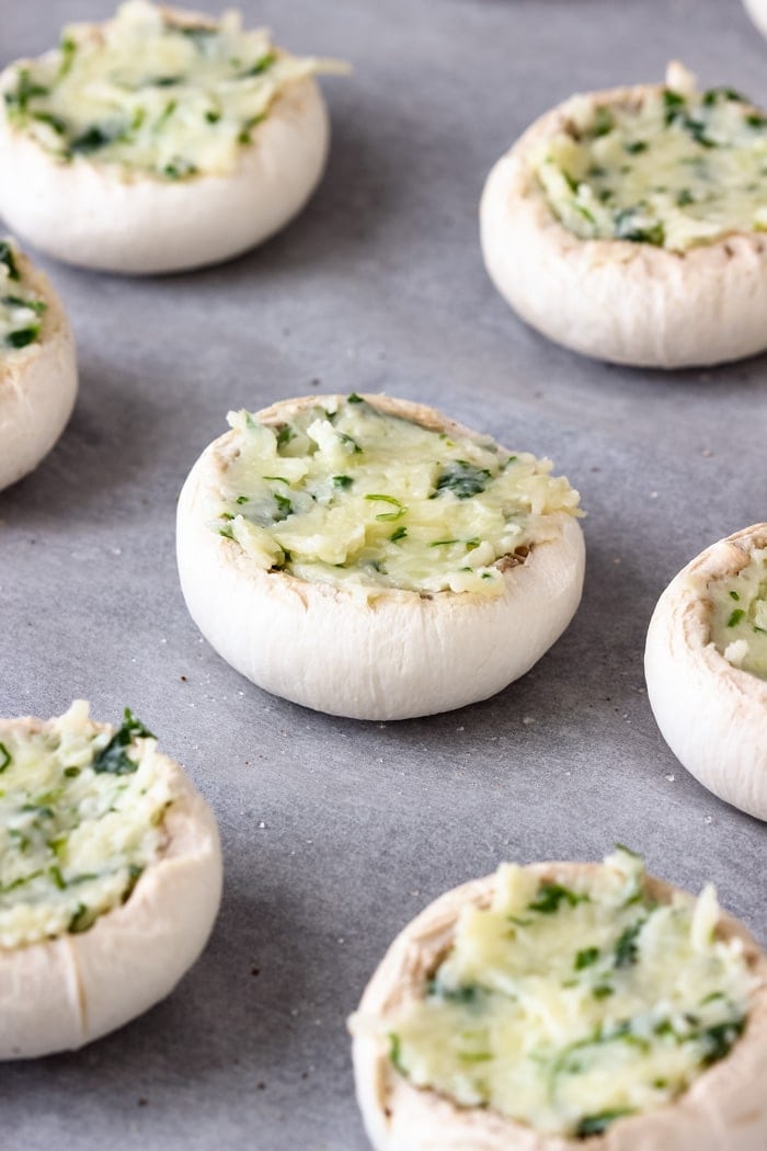 Stuffed Mushrooms are the perfect small bit appetizers for your parties!