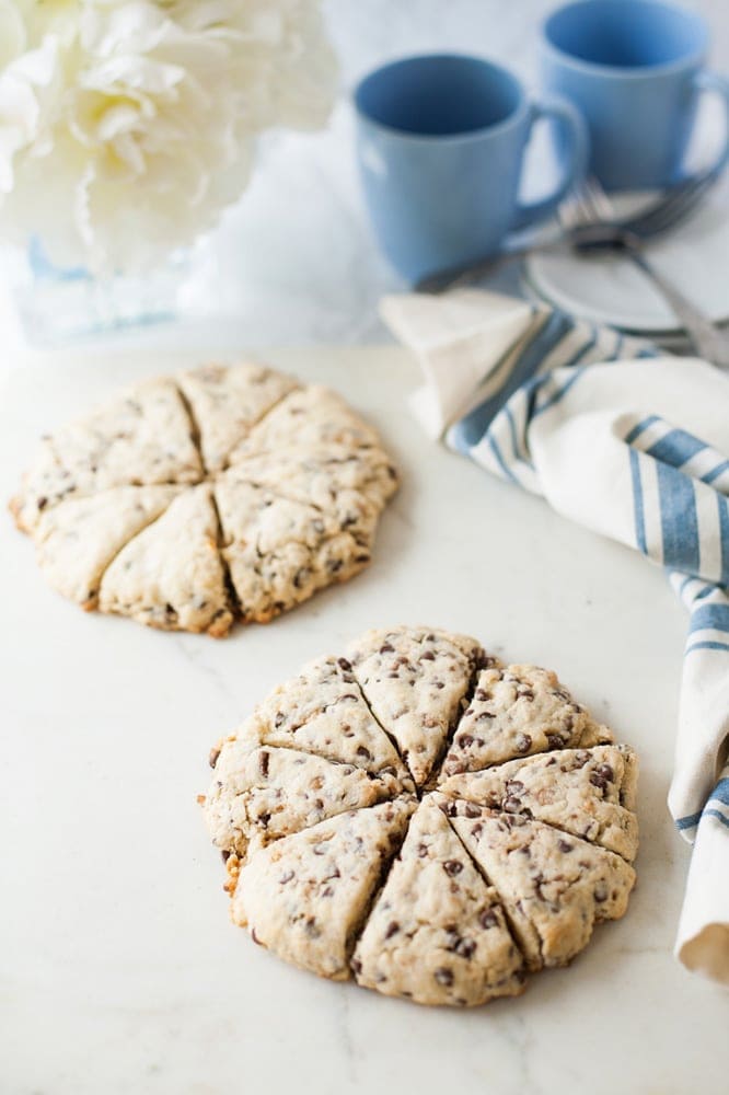 Chocolate Chip Scones made right at home!