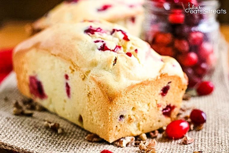 Loaf of Cranberry Bread