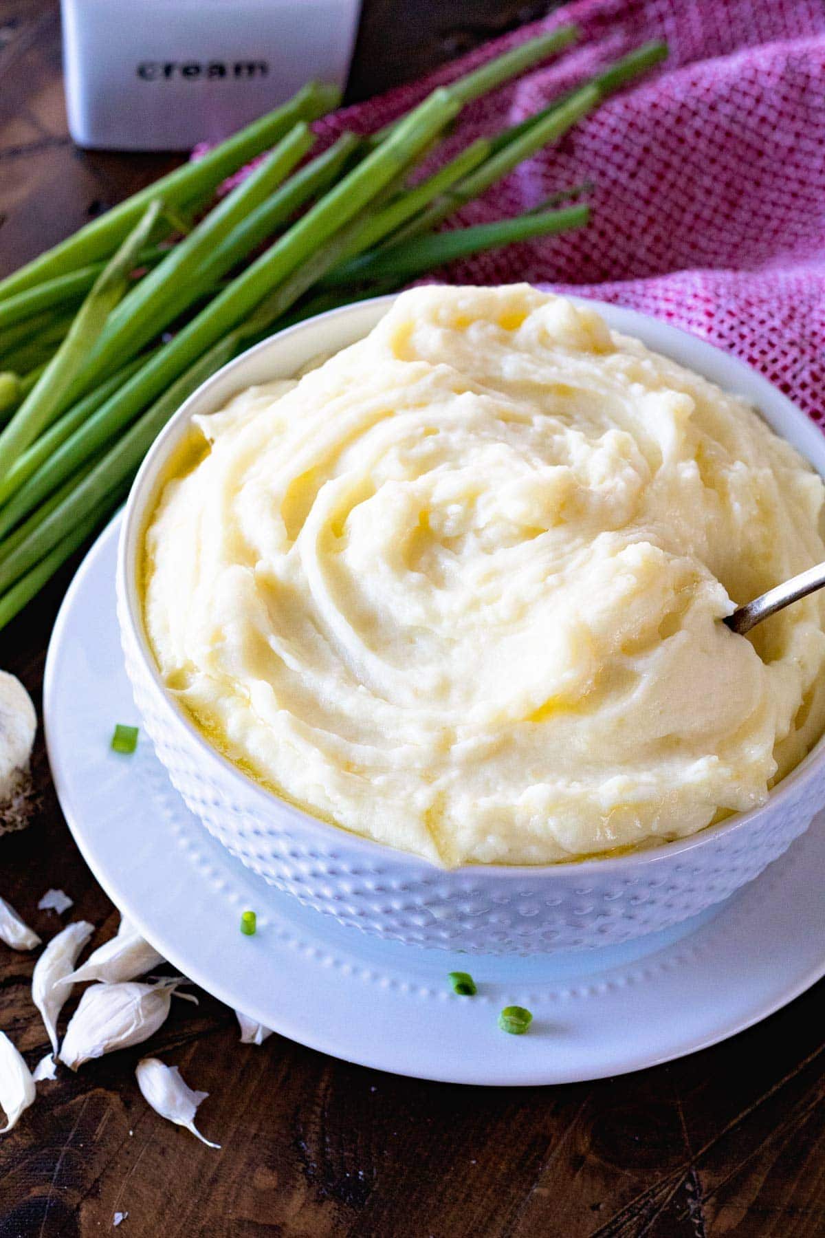 Pressure Cooker Garlic Mashed Potatoes Recipe