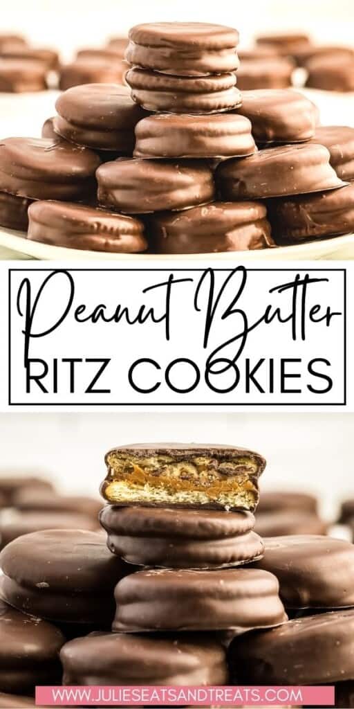 Peanut Butter Ritz Cookies JET Pinterest Image