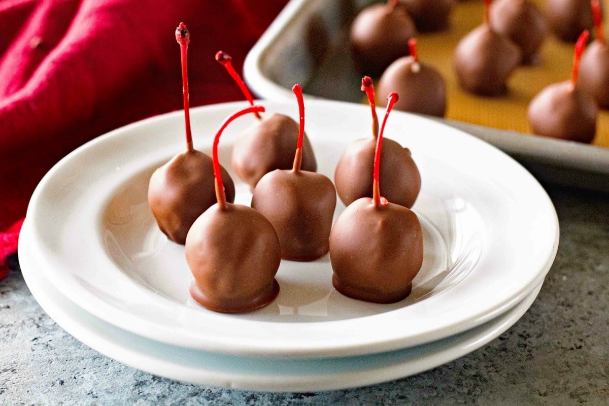 Make Your Own Chocolate Covered Cherries with this recipe