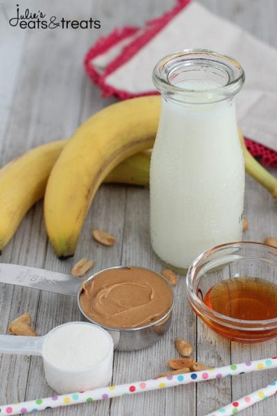 Banana Peanut Butter Protein Shake Julie s Eats Treats banana-peanut-butter-protein-shake-julie-s-eats-treats
