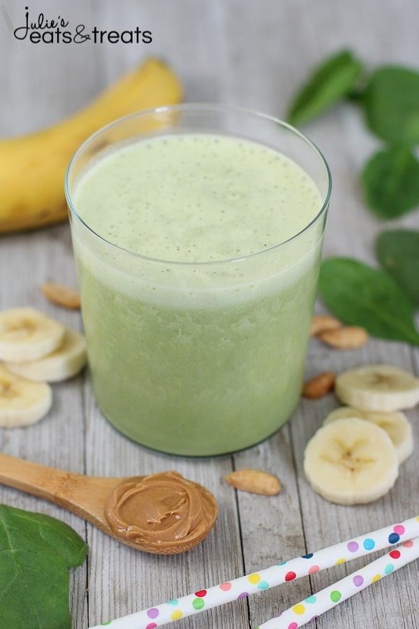 This healthy protein-rich Smoothie is loaded with Peanut Butter, Banana, and Honey. It tastes like a milkshake; you'll never know that it's good for you!