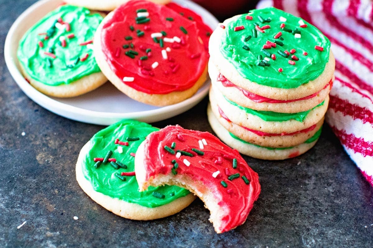 Make homemade sugar cookie frosting this year to decorate your cookies!