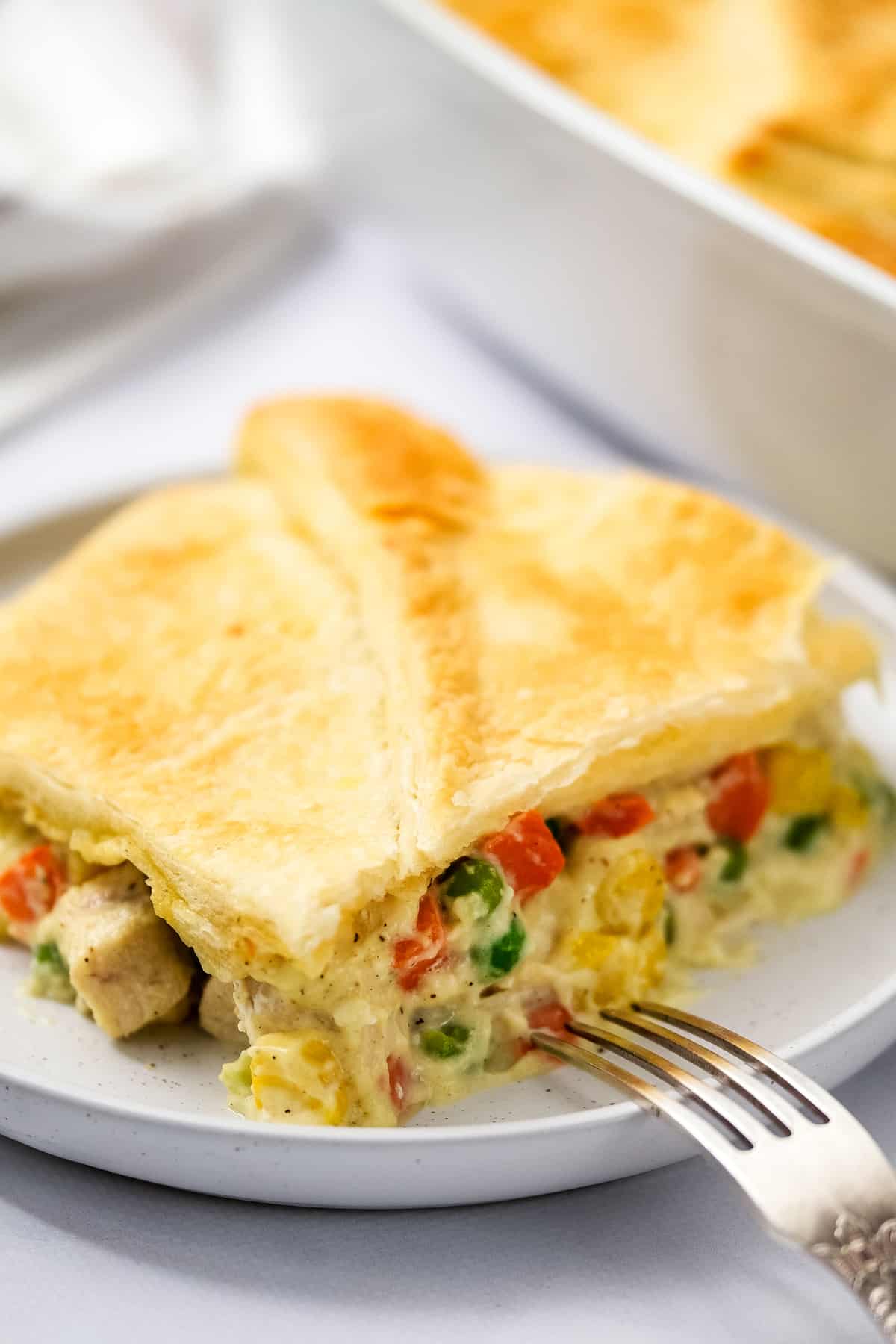 5-Ingredient Chicken Pot Pie Casserole Recipe 