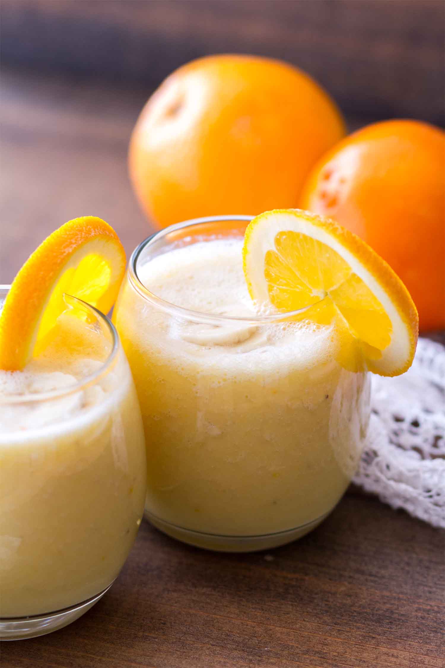 Fresh Orange Smoothie Recipe Julie's Eats & Treats