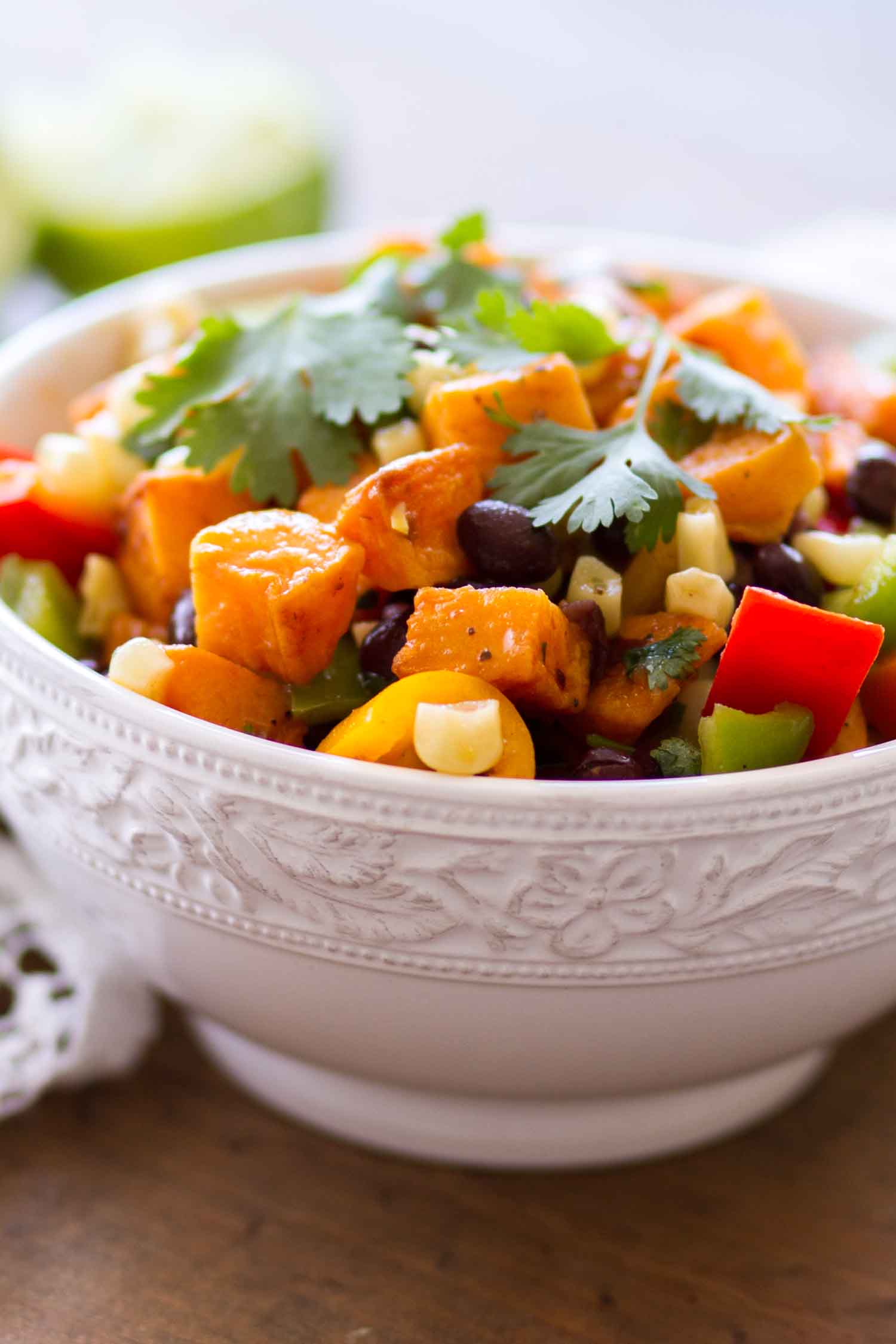 Bowl of Sweet Potato Salad