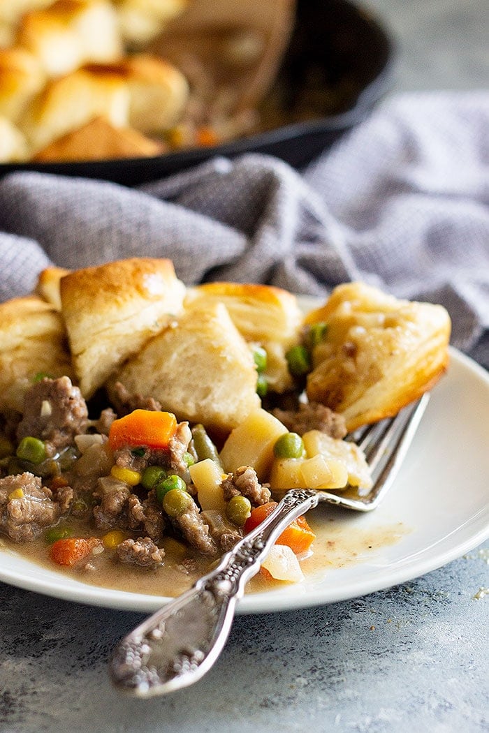 Ground beef sales pot pie