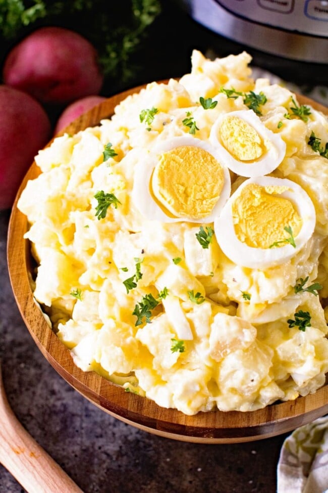 Instant Pot Potato Salad with Eggs Julie's Eats & Treats