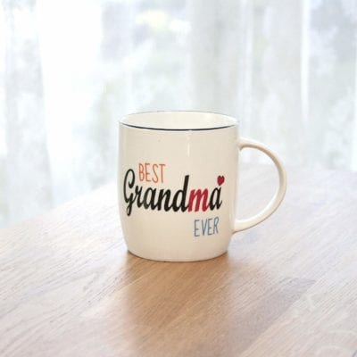 Best Grandma Ever Coffee Mug 13 oz Gifts for Grandma