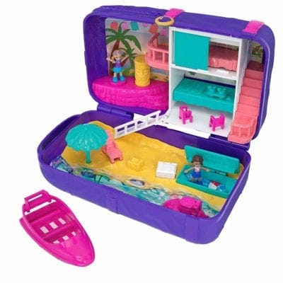 Polly Pocket Hidden in Plain Sight Beach Vibes Backpack Gifts for Kids