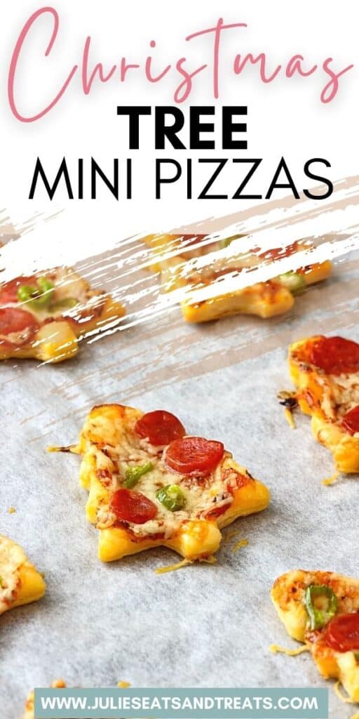 Easy Christmas Tree Mini Pizzas JET Pinterest