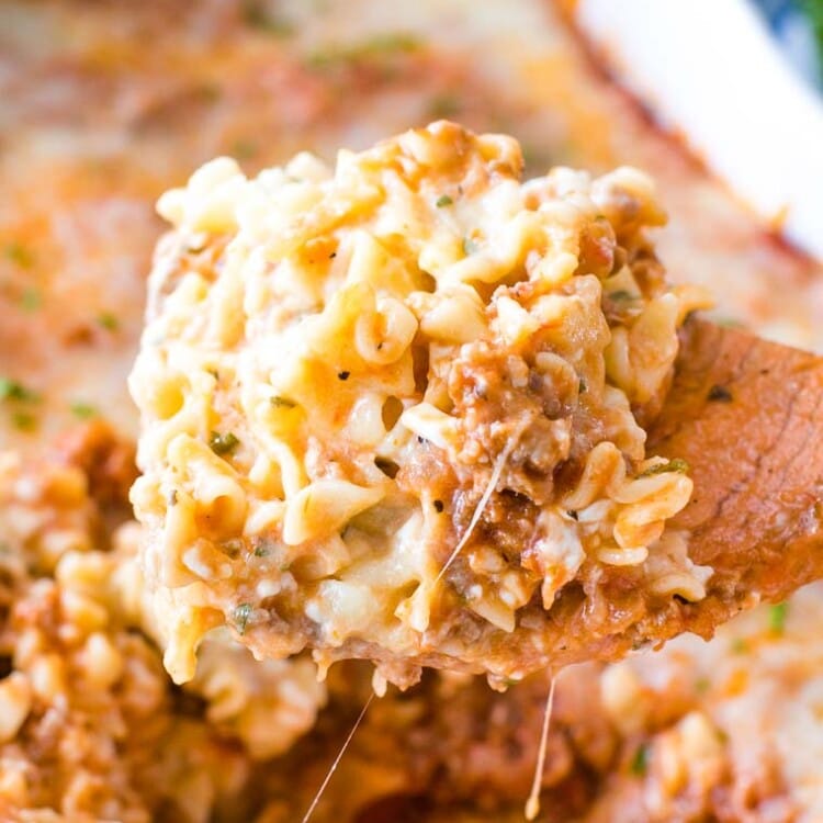 Spoonful of Lasagna Casserole