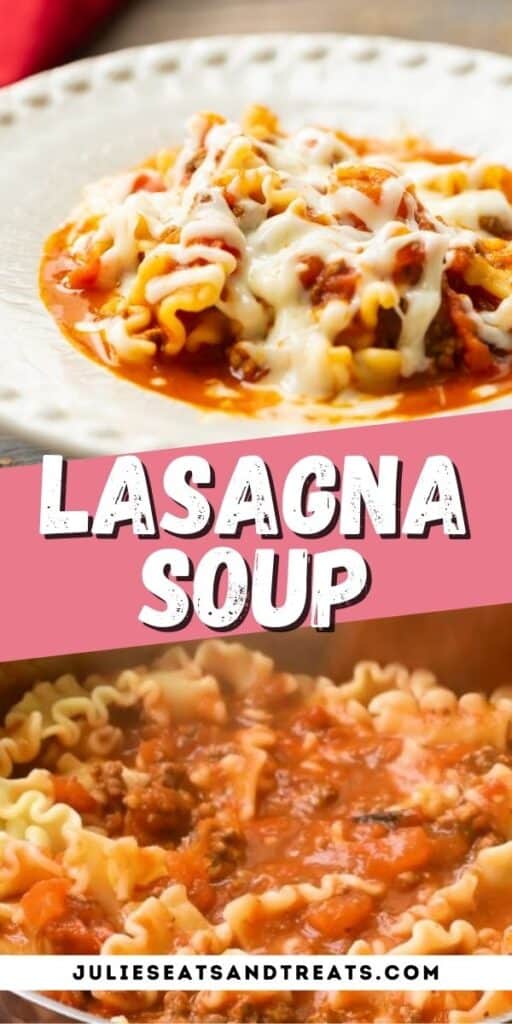 Lasagna Soup Pinterest Image
