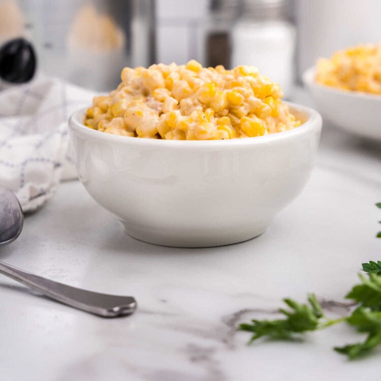 Crock Pot Creamed Corn Square Image