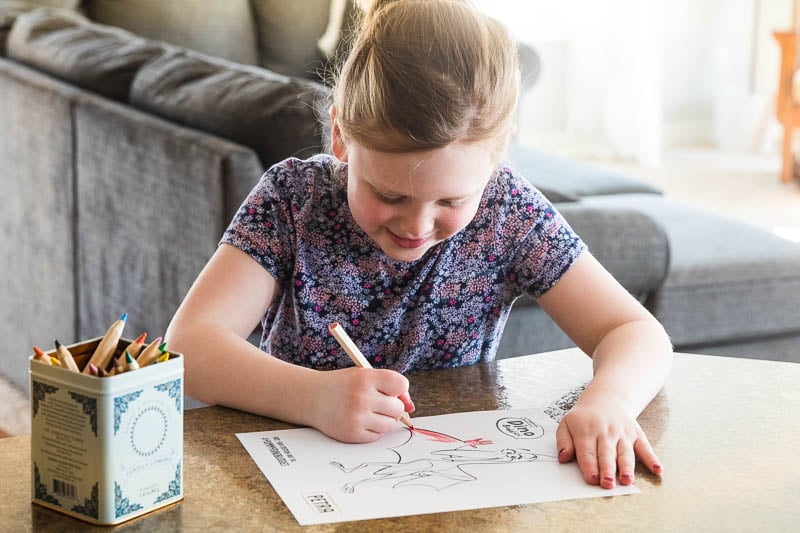 Kinzee Coloring Dino Nuggets Coloring Page