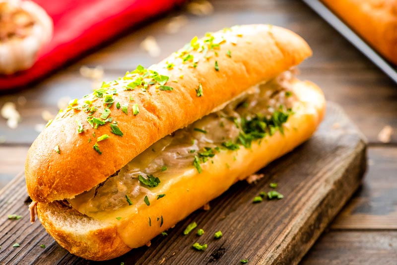 Prepared Crock Pot French Dip Recipe