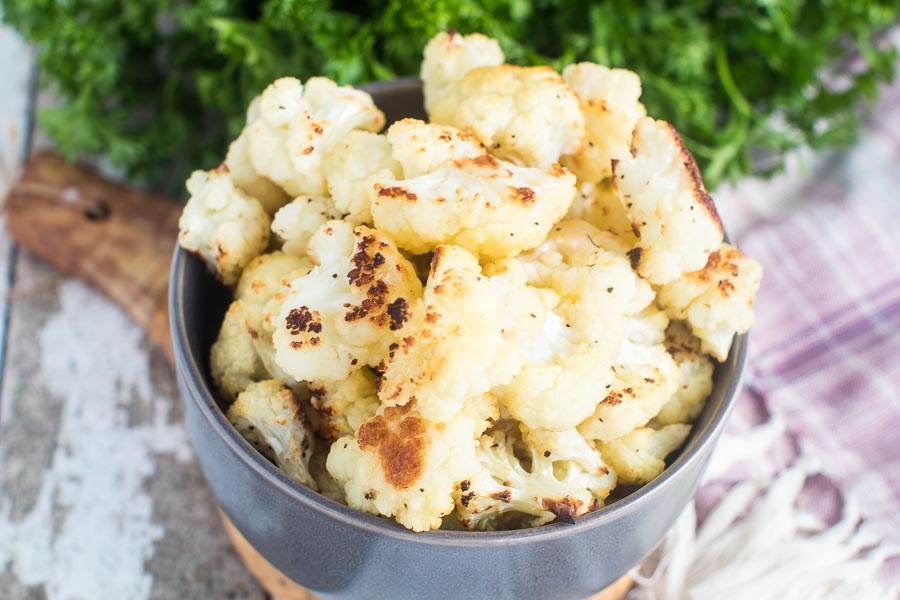 Baked Cauliflower in bowl