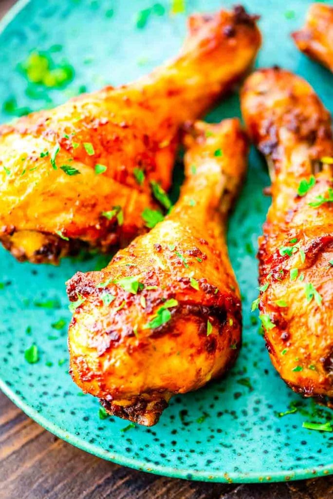 Air Fryer Chicken Legs - Julie's Eats & Treats