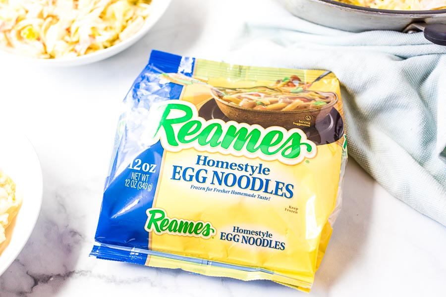 Bag of Reames egg noodles