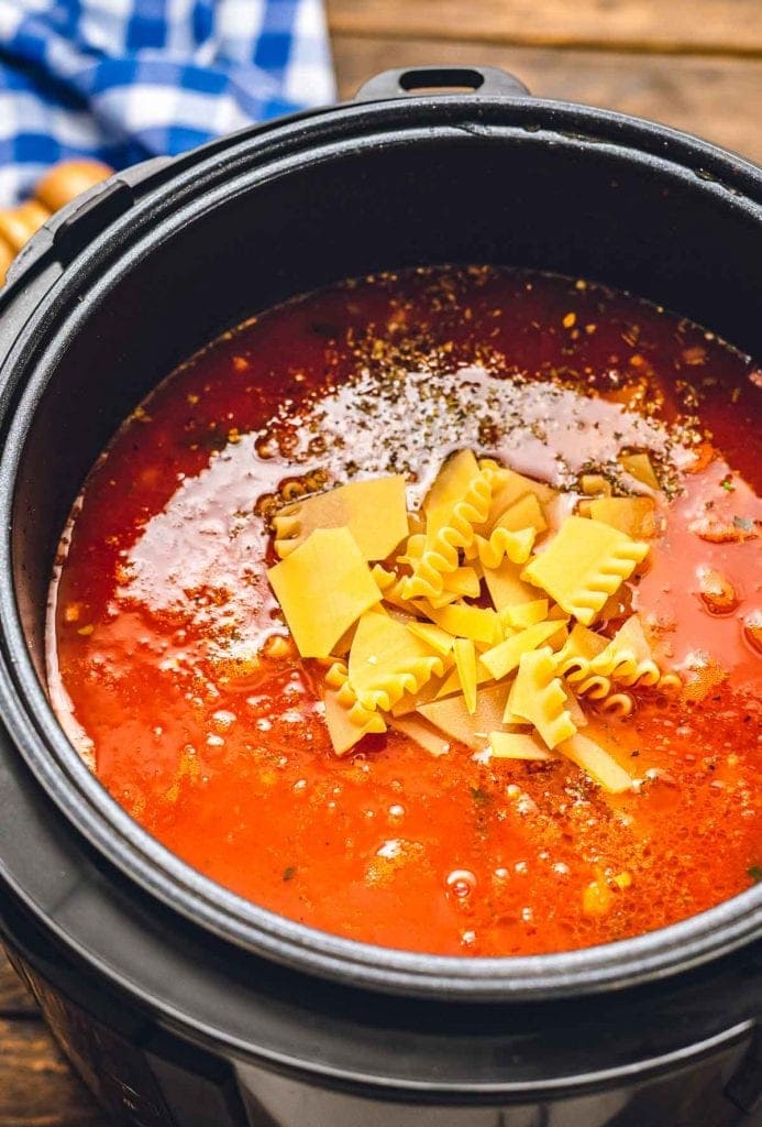 Lasagna Soup In Instant Pot